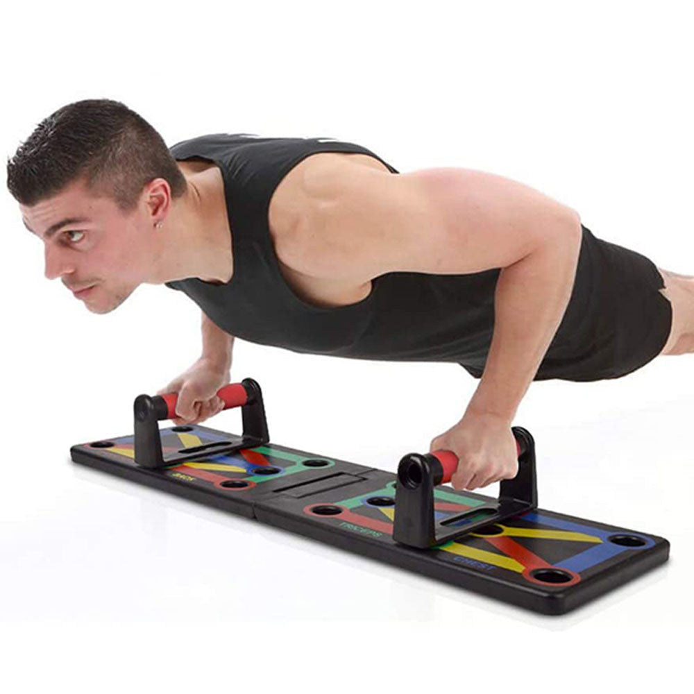 💪 Tabla de Flexiones Multifunción Fitboard 9 en 1 – Entrena Inteligente, Supera Tus Límites 🚀